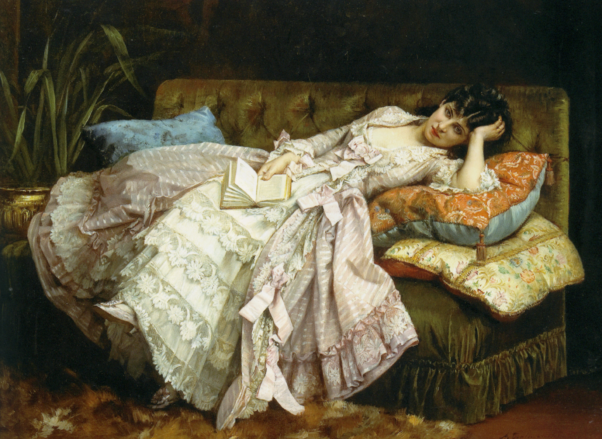 Auguste Toulmouche - Dolce far niente