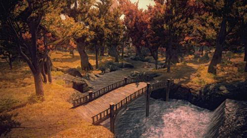 Nature's charm in the heart of the Twelvewoods (Final Fantasy XIV)