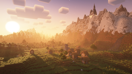 Goldenes Tal (Minecraft 1.20.4 [Seed: 3786986487649783348  Coordinates: -2440 120 -5160])