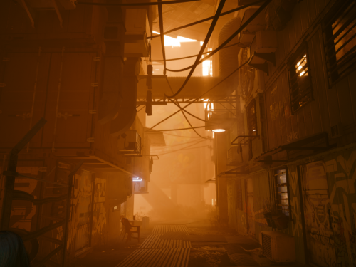 Sunrise in Dogtown (Cyberpunk 2077)